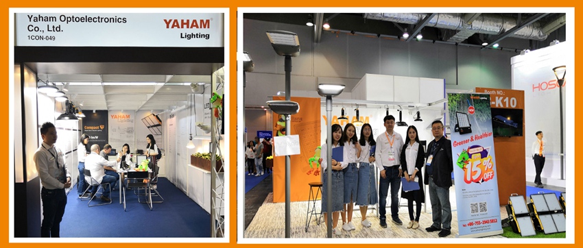 YAHAM Lighting-the Hongkong international Lighting Fair and outdoor & Tech Light Expo have been concluded