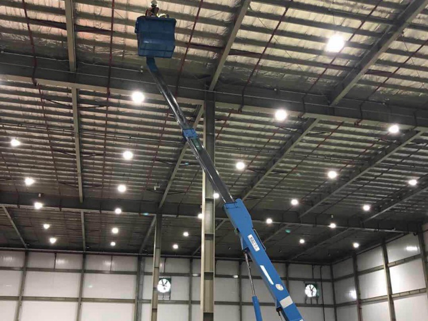 Nestlé Warehouse Lighitng Project Philippines LED High Bay Light with Intelligent Control System