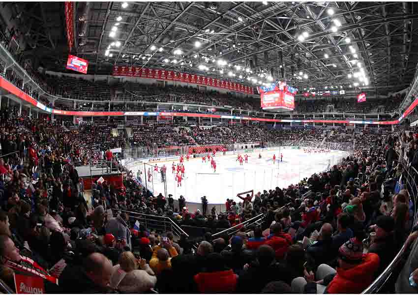 indoor ice hockey rinks 