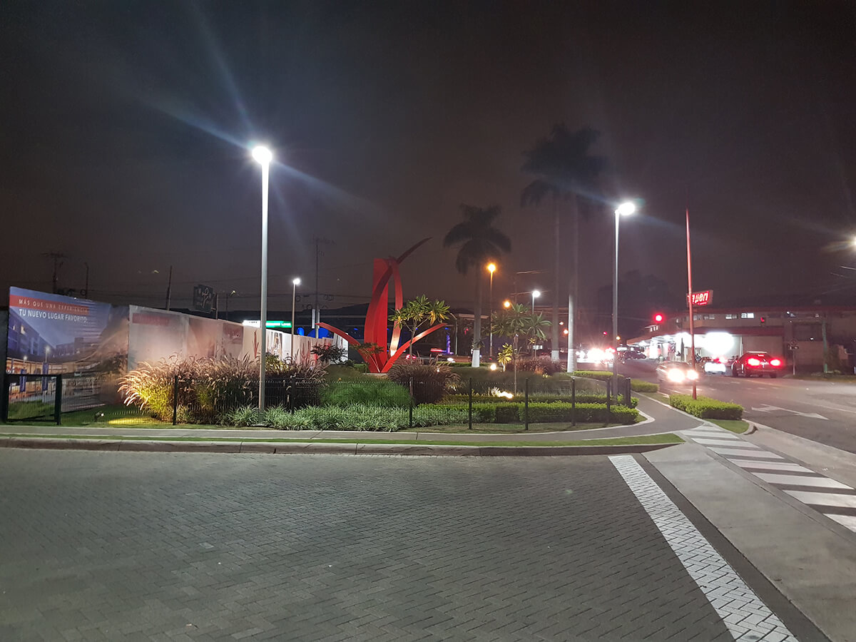 Slim LED street light Slim LED street light