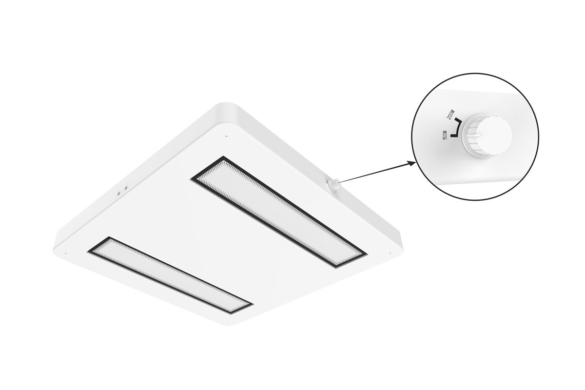 aqua led canopy light