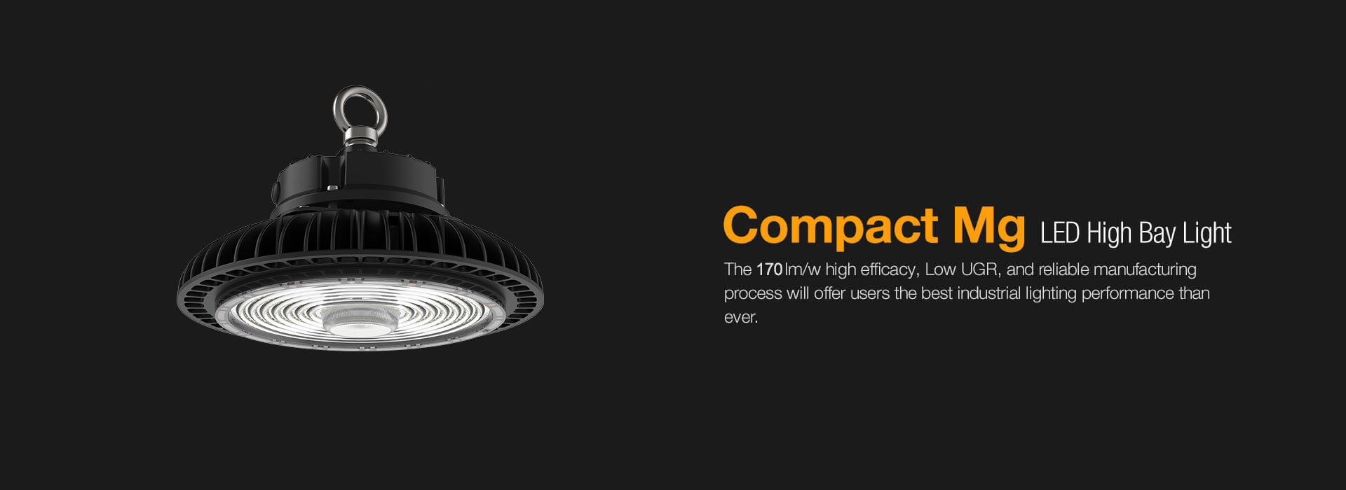 Compact Mg LED High Bay Light