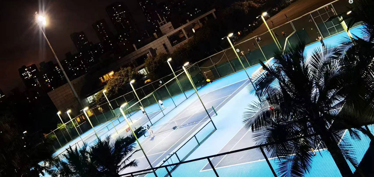 led tennis court light